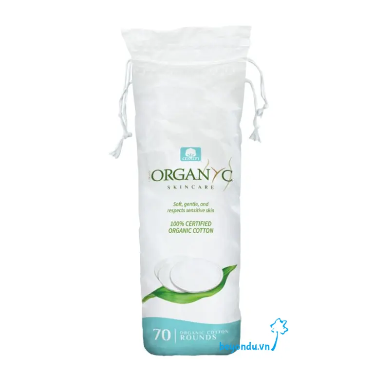 Organyc Organic Cotton Pads (70 pieces/pack)